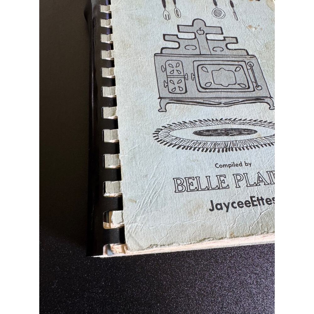 Vintage Cookbook Belle Plaine JayceeEttes Iowa Midwest Recipes Homestyle Cooking - Picture 13 of 15